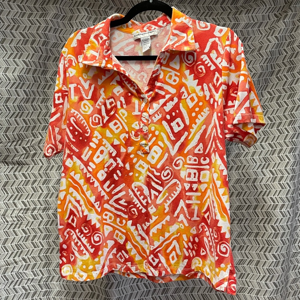 Cathy Daniels L golf shirt